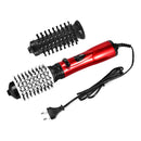 3 in 1 Rotating Electric Hair Straightener Brush Hair Curler Hair Dryer Brush Hot Air Comb Negative Ion Hair Styler Comb Importe Go 