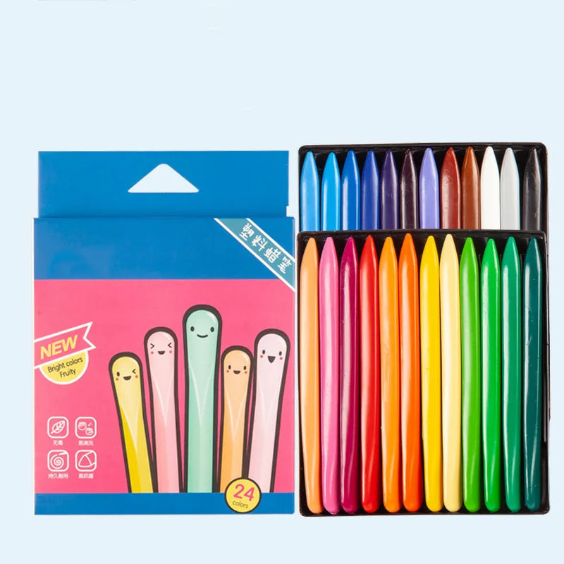 36 cores lápis de coloração triangular lápis de cor triangular para estudantes crianças arte desenho material escolar supplies supplies supplies ндpencil pencil pencil pencil Importe Go 