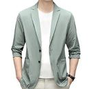 Blazer Casual Prime em Seda Gelo - Sofisticação e Conforto Inigualável