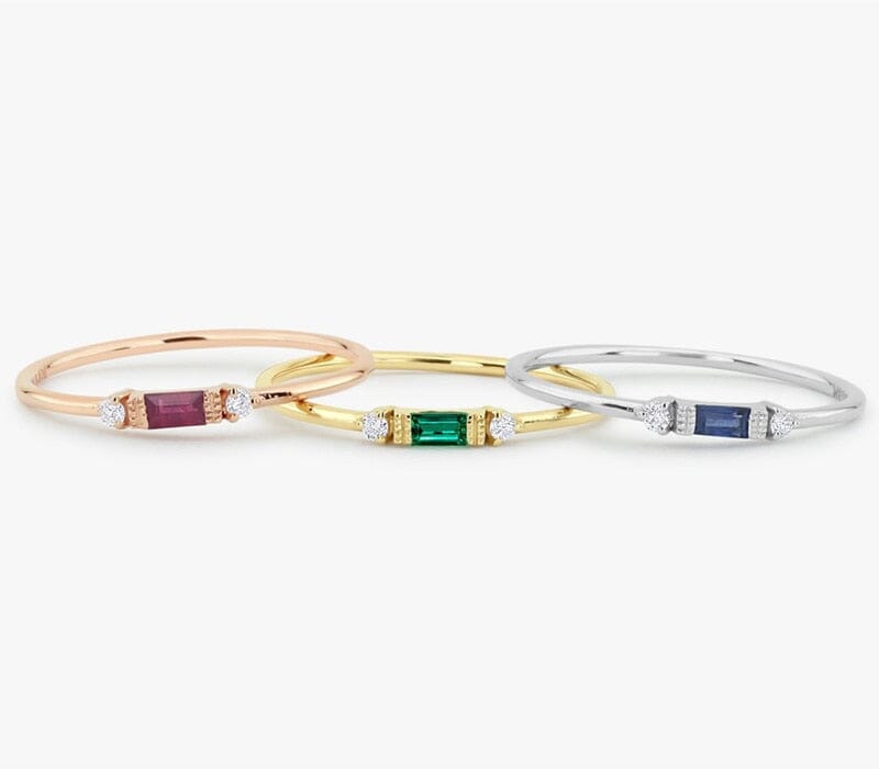Anel Com Zircônia PRODUTO73 Importe Go 