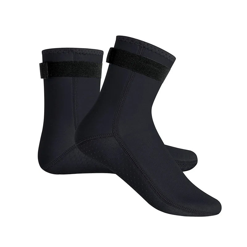Beach Boots - Meia térmica de secagem rápida e antiderrapantes, meia para areias quentes Importe Go 1 Unidade Preto 34/35