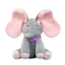 Bimboo Elefante de Pelúcia que Canta e Interage Bimboo Elefante de Pelúcia que Canta e Interage - Coleção bebê Importe Go Rosa 