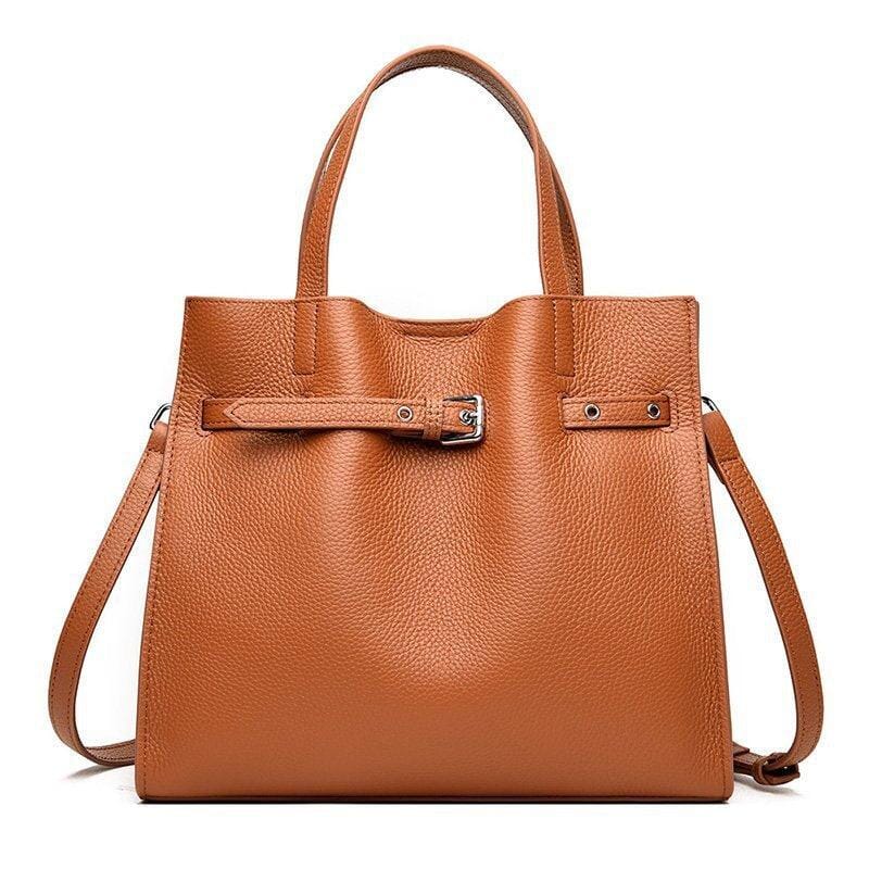 Bolsa de Couro Legítimo Feminina Classic - Vera bolsa074-vera Importe Go 