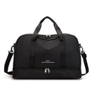 Bolsa de Viagem Grande Malibu Bolsa Feminina Importe Go Preto 