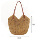Bolsas de Palha para Praia e Primavera Verão bolsa de palha 2 Importe Go Coffee 
