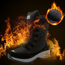 Bota de Inverno Neve de Lã a Prova D'água com Detalhes em Couro - Sportsforever Bota de Inverno Neve de Lã a Prova D'água com Detalhes em Couro - Sportsforever Importe Go 