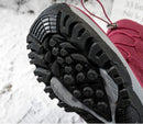 Bota de Inverno Neve de Lã a Prova D'água com Detalhes em Couro - Sportsforever Bota de Inverno Neve de Lã a Prova D'água com Detalhes em Couro - Sportsforever Importe Go 