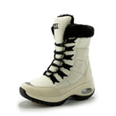 Bota de Inverno Neve de Lã a Prova D'água com Detalhes em Couro - Sportsforever Bota de Inverno Neve de Lã a Prova D'água com Detalhes em Couro - Sportsforever Importe Go 