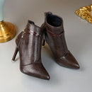Bota Feminina De Salto Fino Bota 01 Importe Go 