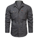 Camisa Loui Importe Go Cinza M ORIGINAL