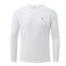 Camiseta de Manga Longa Masculina - Com Proteção Solar UV Camiseta de Manga Longa Masculina - Com Proteção Solar UV Importe Go Branco P 