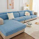 Capa SofáConfort - Edição Luxo Plush Casa > Sala de Estar > Sofás > Capas para Sofás Importe Go Azul Normal P 