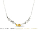 Colar Peixes Vintage – Nadando Contra a Corrente Feito em Prata Esterlina 925 Colar Peixes Vintage – Nadando Contra a Corrente Importe Go 