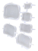 Compre 6 Leve 12 - Kit 12 Tampas de Silicone Reutilizável (UNIVERSAL) - Super Elástico Importe Go 