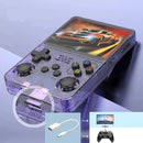 Consola de videojuegos portátil Retro R36S, sistema Linux, pantalla IPS de 3,5 pulgadas, reproductor de vídeo de bolsillo, R35S, 64GB de juegos Importe Go 