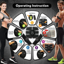 Estimulador e Tonificador Muscular Fitness - Emagreça Abdômen e Braços CP06ESTIMULADOR Importe Go 