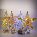 Estrela de Natal para Topo de Árvore com Luzes LED Importe Go 