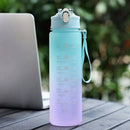 Garrafa de Água Motivacional Garrafa de Água Motivacional Importe Go 900ml Verde 