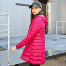 Jaqueta Feminina Alongada Pluma de Ganso jaquetapluma Importe Go 