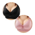 Kit 2 Sutiãs de Ultra Sustentação Bella Sutiã Bella 2 - Grupo Sutiã 01 Importe Go Preto + Rosa P (85-90cm) 