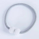 Kit Prendedor de Cortina Magnético Kit Prendedor de Cortina Magnético Importe Go Cinza 1 Peça 