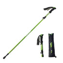 Liga de alumínio Folding Alpine Stick, Ultra-Light, Vara telescópica ultra-curta, Mão exterior Tu Caminhadas Muleta, 5 Seção Importe Go Green 