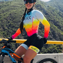 Macaquinho Feminino Ciclismo Manga Longa Colors Macaquinho Feminino Ciclismo Manga Longa Colors Importe Go 