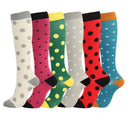Meias de Compressão ConfortLife 20-30 mmHg (Pague 2 Leve 6 Pares) FEMININO - SAÚDE & BELEZA - MEIAS DE COMPRESSÃO Importe Go KIT 6 PARES - C P/M (34-39) 