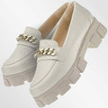 Mocassim Tratorado Fosco Oxford Importe Go Off White 34 