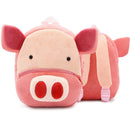 Mochila Infantil Bichinhos Fofos Bolsa Infantil Importe Go Porco 