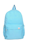Mochila Macia Irmã Cor Sólida Grande Capacidade Student Schoolbag 2022 School Season Novos Estudantes Universitários Ins Mochila Importe Go Blue 16 polegadas 