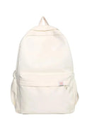 Mochila Macia Irmã Cor Sólida Grande Capacidade Student Schoolbag 2022 School Season Novos Estudantes Universitários Ins Mochila Importe Go Ivory 16 polegadas 
