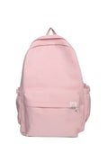 Mochila Macia Irmã Cor Sólida Grande Capacidade Student Schoolbag 2022 School Season Novos Estudantes Universitários Ins Mochila Importe Go Pink 16 polegadas 