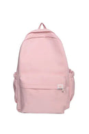 Mochila Macia Irmã Cor Sólida Grande Capacidade Student Schoolbag 2022 School Season Novos Estudantes Universitários Ins Mochila Importe Go Pink 16 polegadas 