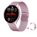 Novo Relógio Inteligente Smartwatch - Lage Novo Relógio Inteligente Smartwatch - Lage Importe Go Rosa com pulseira de silicone 
