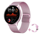 Novo Relógio Inteligente Smartwatch - Lage Novo Relógio Inteligente Smartwatch - Lage Importe Go Rosa com pulseira de silicone 