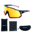 Óculos Polarizado Specialized Ciclismo (Óculos 1) Importe Go Preto e Vermelho 
