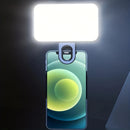 Portátil Mini Selfie Fill Light, Recarregável, 3 Modos, Brilho Ajustável, Clip On, Telefone Móvel, Computador Importe Go 