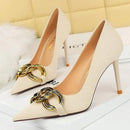 Salto Alto Scarpin - Luxury Salto Alto Scarpin - Luxury Importe Go Bege 9.5cm 34 (22cm)