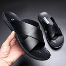 Sandália de Couro - Richards Sandália de Couro - Richards Importe Go Preto 36 