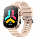 SENBONO-reloj inteligente para hombre y mujer, pulsera con linterna LED, más de 100 modos deportivos, rastreador de actividad física, temperatura corporal, pantalla de 2,01" Importe Go golden 