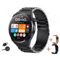 Smartwatch Masculino à Prova d'Água - AquaGuard GT3 Pro Smartwatch Masculino à Prova d'Água - AquaGuard GT3 Pro Importe Go Preto aço 