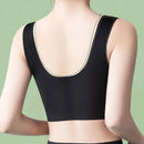 Sutiãs esportivos de renda para mulheres, bralette sem costura, sutiã sem costas, coletores femininos, top sem fio à prova de choque, plus size, L-3XL Importe Go 