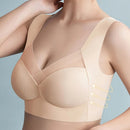 Sutiãs esportivos de renda para mulheres, bralette sem costura, sutiã sem costas, coletores femininos, top sem fio à prova de choque, plus size, L-3XL Importe Go 