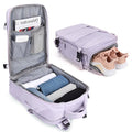 TravelDream - Mochila de Viagem Grande Feminina À Prova D'Água Mochila de viagem grande feminina à prova d'água Importe Go 