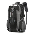 Uma grande capacidade homens e mulheres Universal Outdoor Travel Backpack Waterproof Caminhadas leve Duffel Bag Importe Go Black 
