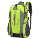 Uma grande capacidade homens e mulheres Universal Outdoor Travel Backpack Waterproof Caminhadas leve Duffel Bag Importe Go Green 