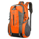 Uma grande capacidade homens e mulheres Universal Outdoor Travel Backpack Waterproof Caminhadas leve Duffel Bag Importe Go Orange 