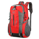 Uma grande capacidade homens e mulheres Universal Outdoor Travel Backpack Waterproof Caminhadas leve Duffel Bag Importe Go Vermelho 