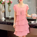 Vestido Curto Olga Verão Vestido Curto Olga Verão Importe Go Rosa M 